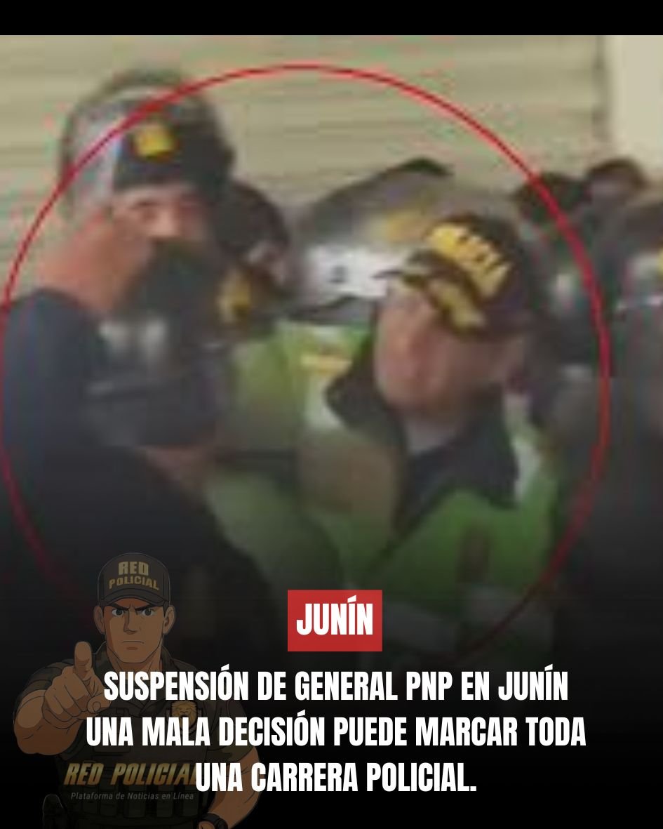 Imagen: Suspenden a general de la PNP tras video donde golpea casco de suboficial durante protesta 