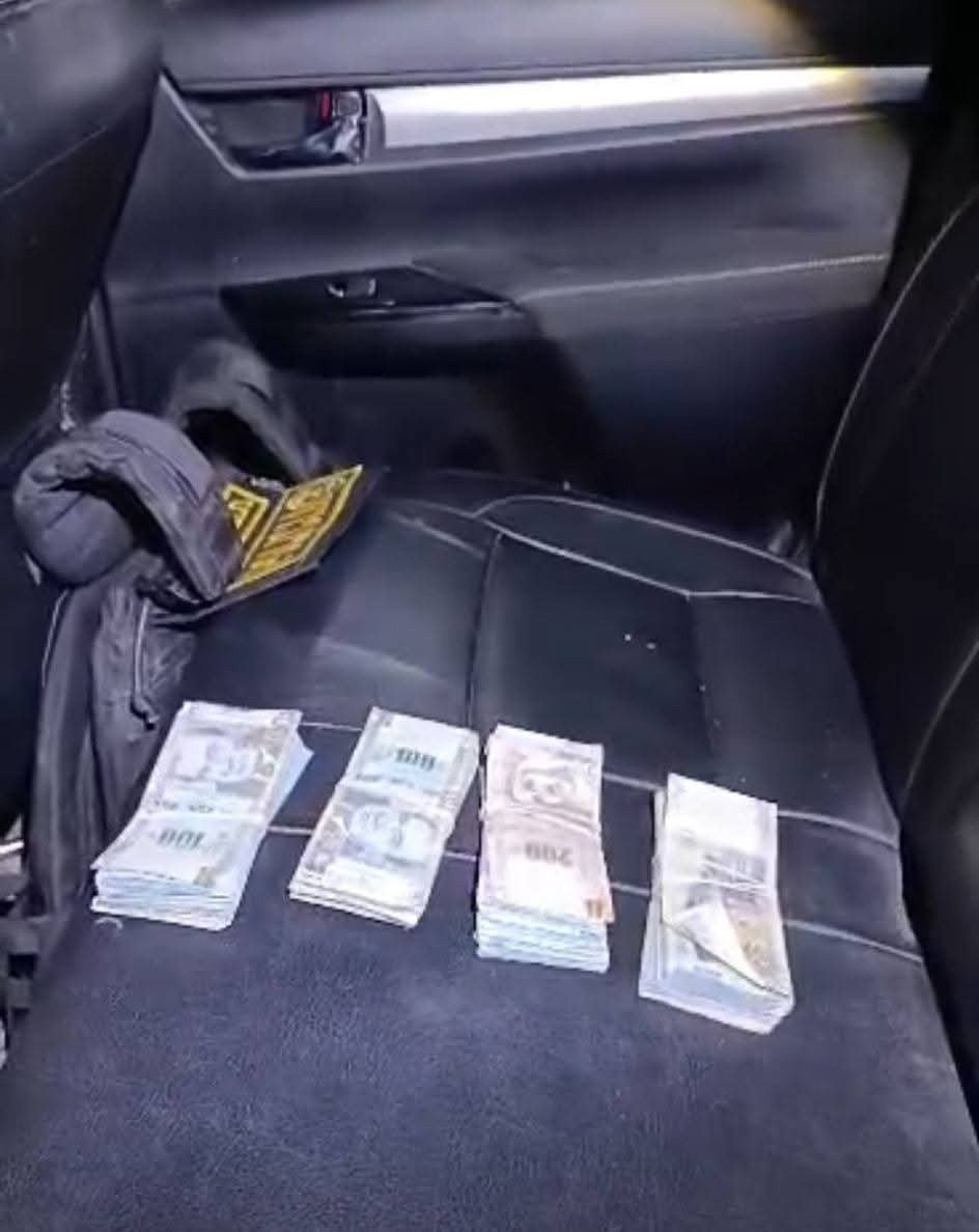 Dinero de policías por presunta extorsión y secuestro en Pataz.