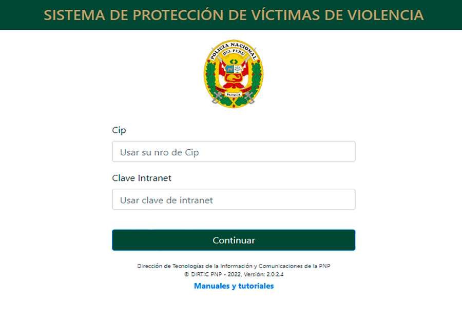 SISTEMA DE PROTECCIÓN DE VÍCTIMAS DE VIOLENCIA