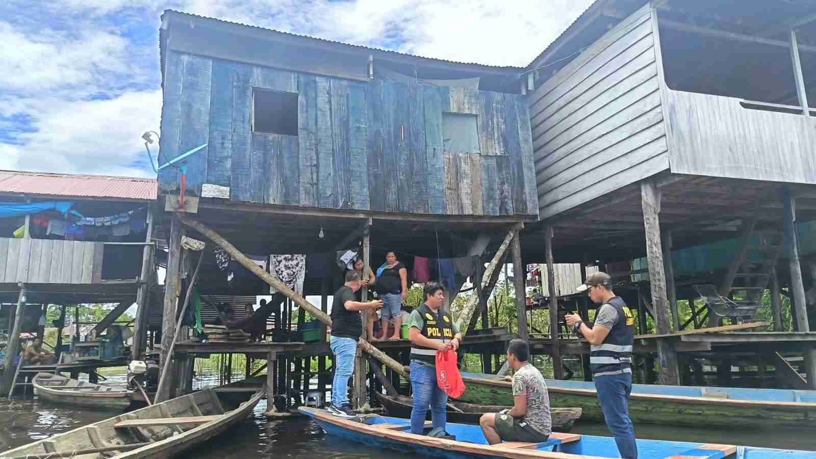 PNP asesta duro golpe al microtráfico en Loreto. Capturan a sujeto apodado Diablo en Belén con más de 400 gramos de PBC y balanzas grameras