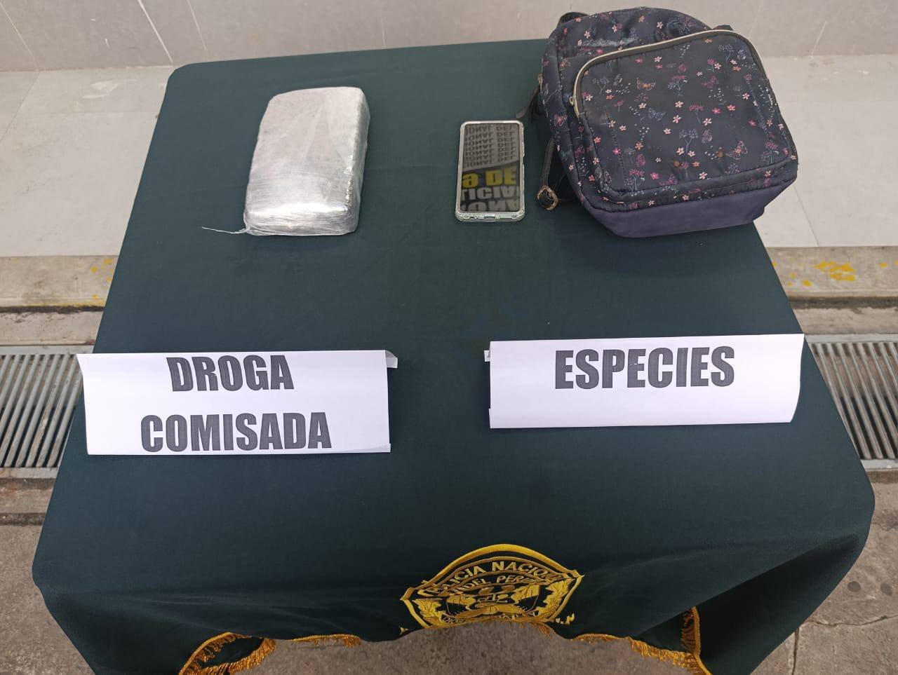 PNP interviene a mujer por presunto tráfico ilícito de drogas en Loreto