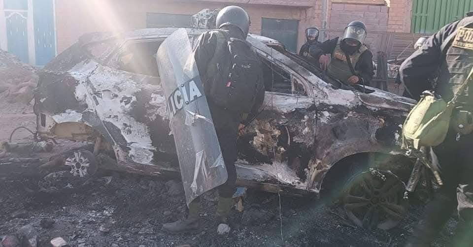 Archivo tipo Imagen sobre: S2 PNP José Luis Soncco Quispe quien fallecio dentro de un patrullero quemado durante las protestas contra la expresidenta Dina Boluarte del 9 de enero de 2023, en Puno. 