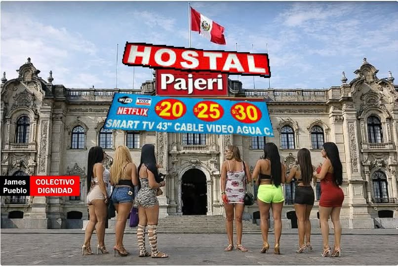 Meme: Palacio de Gobierno con pajerin, ahora es mas notorio a un que  siempre fue un burdel de contratos.